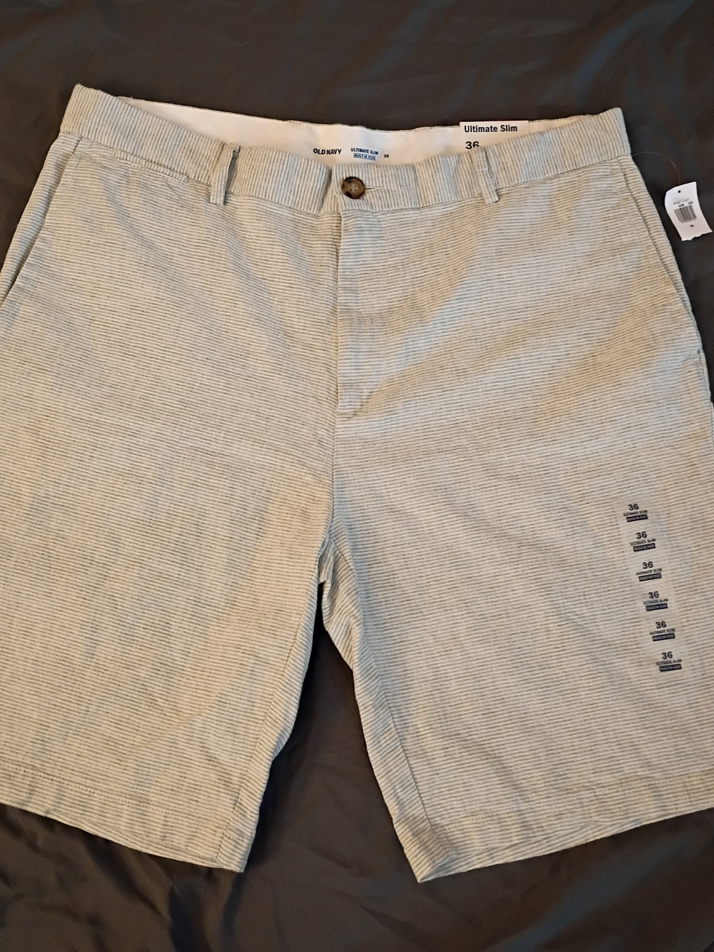 NWT Old Navy Ultimate Slim Shorts 36
